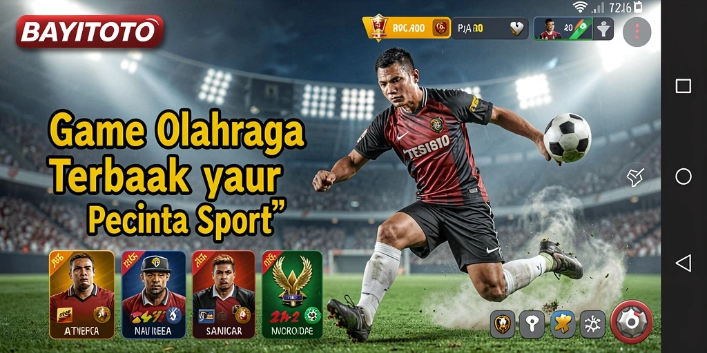 Screenshot gameplay BAYITOTO menunjukkan aksi seru dalam olahraga.
