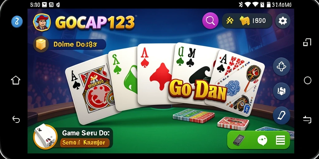 Tampilan gameplay seru GOCAP123 dengan pemain yang bersaing.