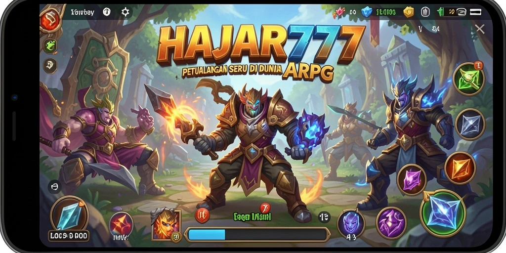 Gameplay seru HAJAR777 di dunia ARPG yang menawan.