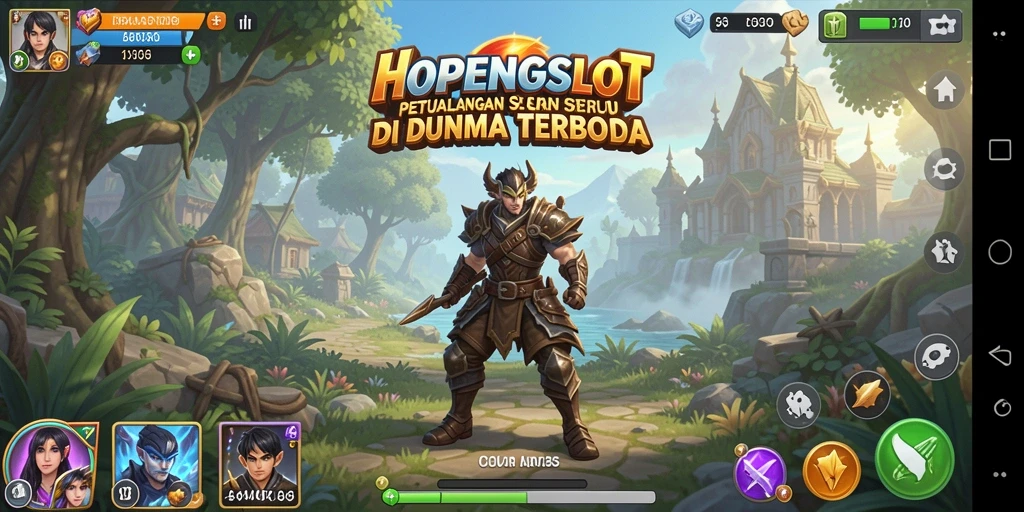 Gameplay HOPENGSLOT menampilkan petualangan seru di dunia terbuka.