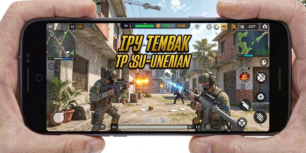 Tampilan gameplay intens JOS77 saat aksi tembak-menembak.