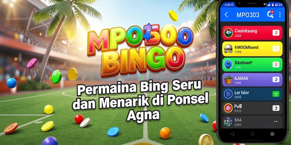 Tampilan gameplay seru dari game Bingo MPO303.