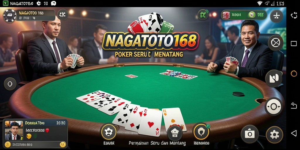 Gameplay poker yang mengasyikkan di NAGATOTO168.