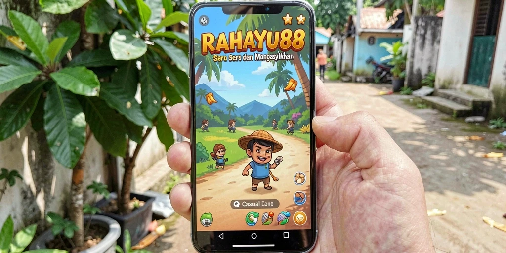 Tampilan gameplay RAHAYU88 yang seru dan berwarna-warni.