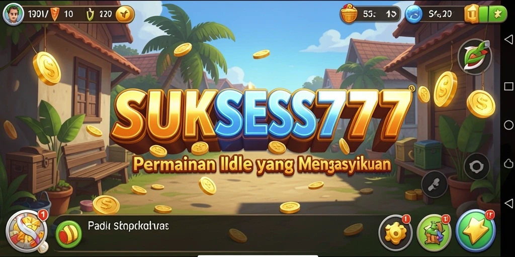 Tampilan gameplay menarik dari SUKSES777 yang membuat Anda betah.
